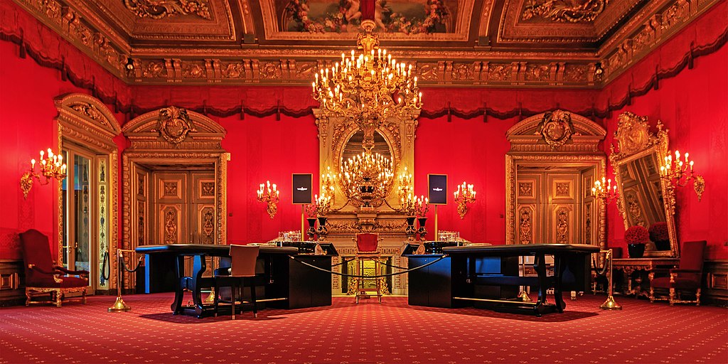 Salle du casino à Baden-Baden en Allemagne - Photo d'A.Savin-Wikipedia - Licence ccbysa 3.0, 2.5, 2.0, 1.0.