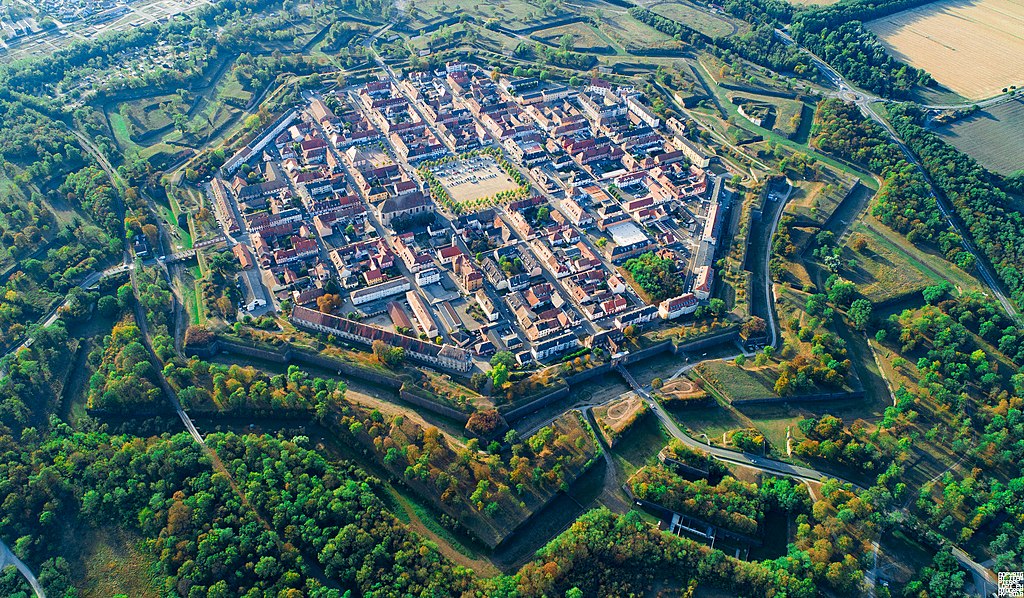 Ville fortifiée de Neuf Brisach - Photo de Jean-Pierre Lozi - Licence ccbysa 4.0