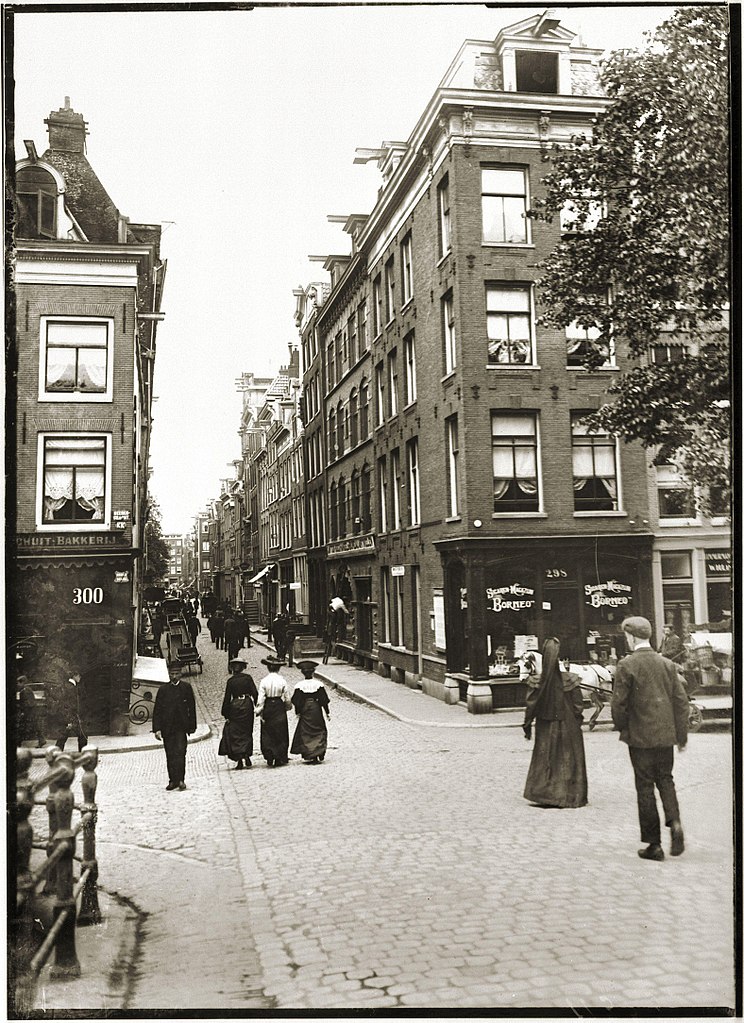 9 ruelles avec la wolvenstraat - Photo de George Hendrik Breitner.