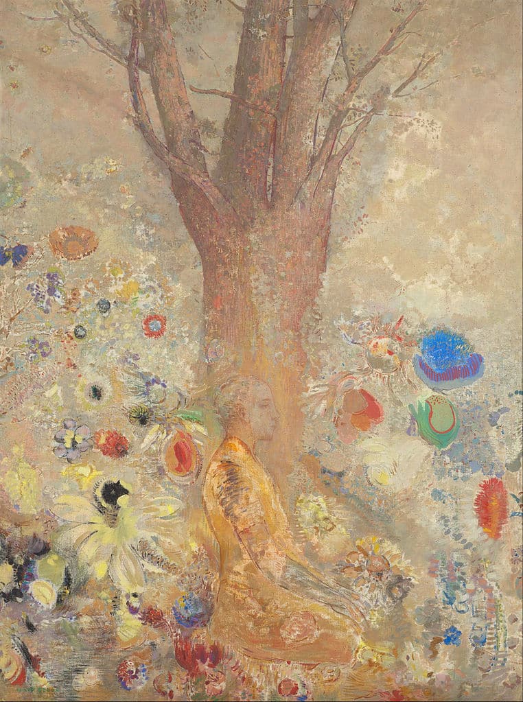 > Le Bouddha d'Odilon Redon (1904).