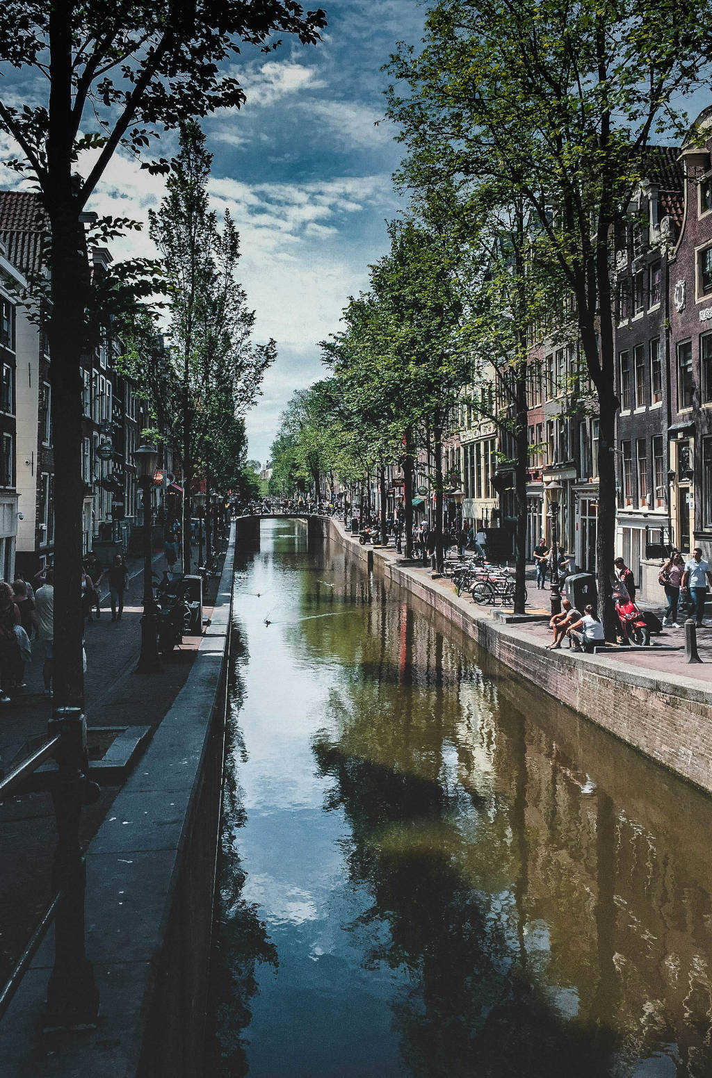 Dans le quartier rouge d'Amsterdam - Photo de Darko Nestorovski