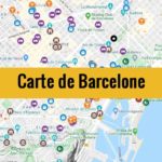 Carte de Barcelone (Espagne) : Plan détaillé gratuit et en français à télécharger