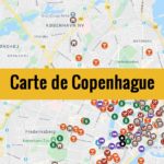 Carte de Copenhague (Danemark) : Plan détaillé gratuit et en français à télécharger