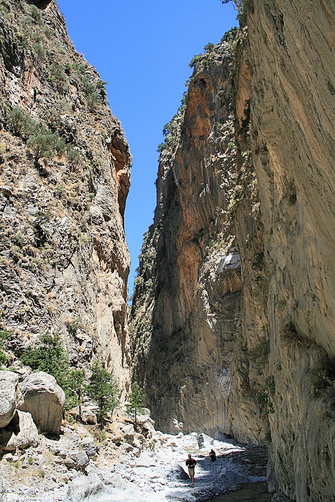 Gorge de Samaria en Crète - Photo de Lapplaender - Licence ccbysa 3.0 DE