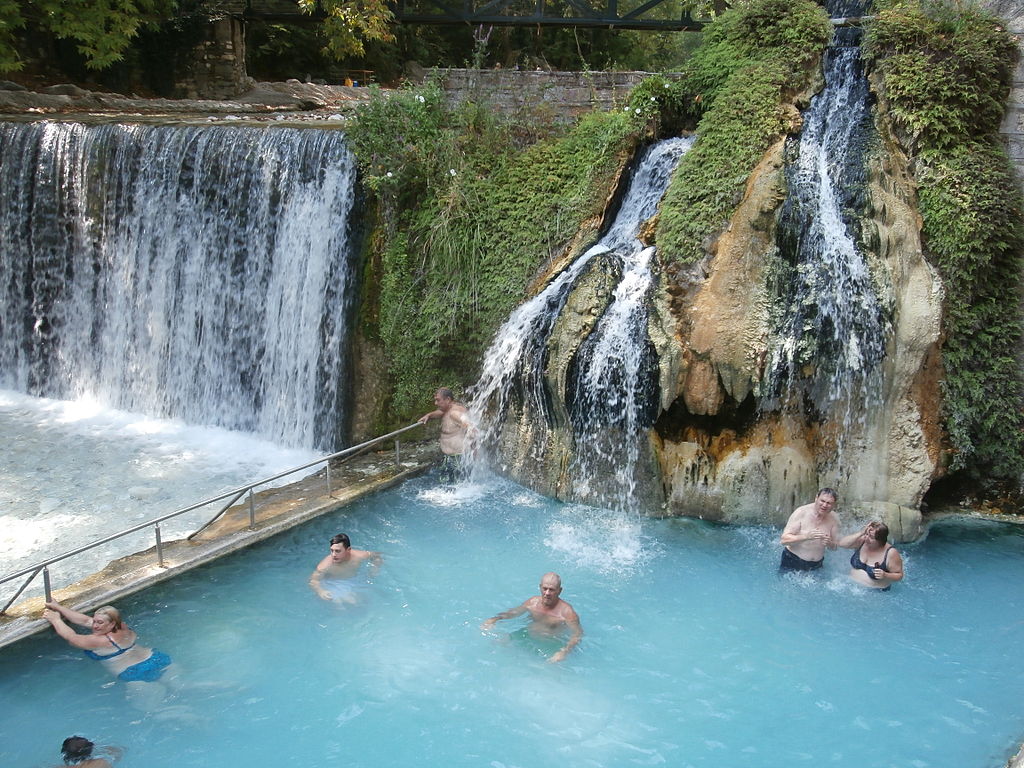 Thermes de Pozar près de Loutraki - Photo de C messier