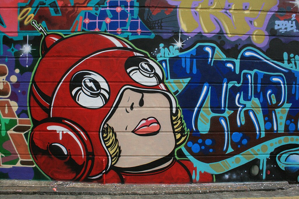 Street art dans le quartier de Shoreditch - Photo de LKylaBorg - Licence ccby 2.0