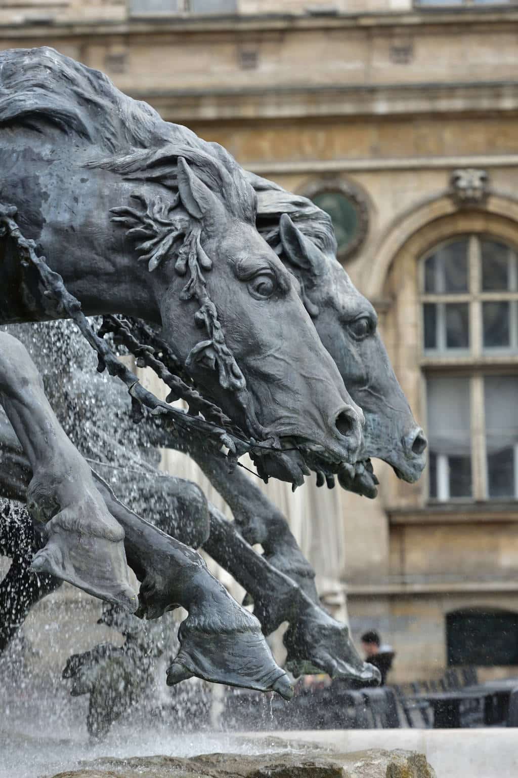 Statue de la Place des Terreaux à Lyon - Photo de Bertrand Borie.