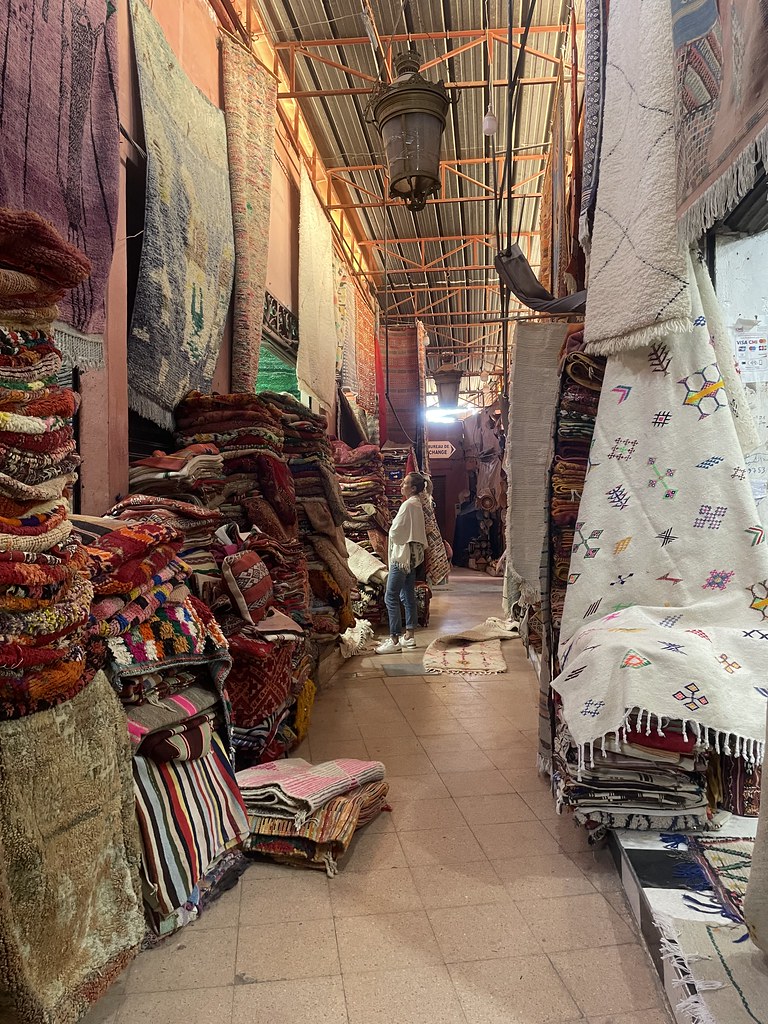 Souk des tapis.