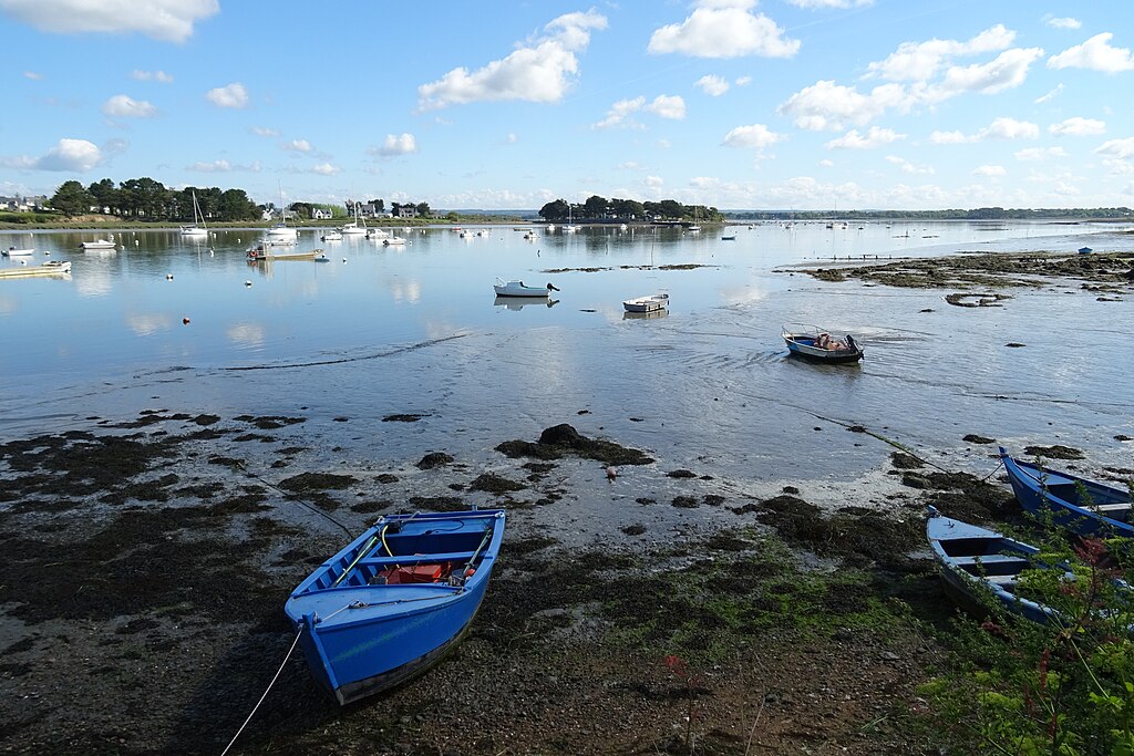 Port Logéo dans le Golfe du Morbihan - Photo de  Sjaak Kempe - Licence ccby 2.0