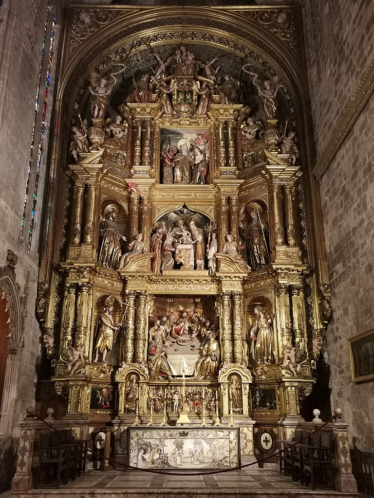 Autel de la cathédrale de Palma de Mallorca - Photo de Z Thomas - Licence ccbysa 4.0