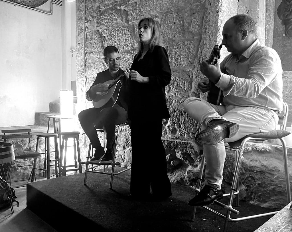 Concert de fado à A Casa do Fado -São João Novo à Porto. Un moment sublime.