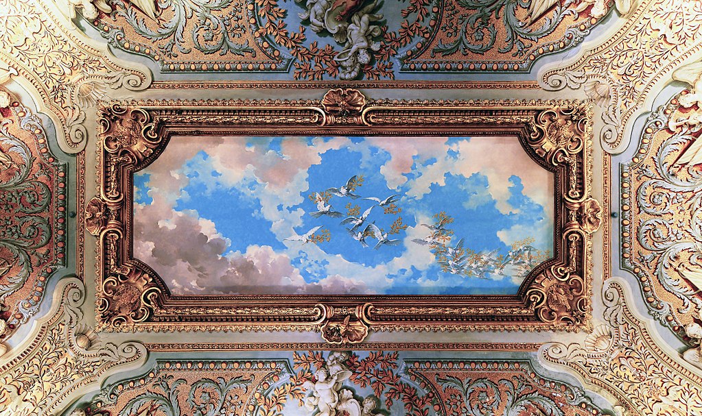 Plafond de la Galleria Doria Pamphilj à Rome – Photo de Livioandronico2013