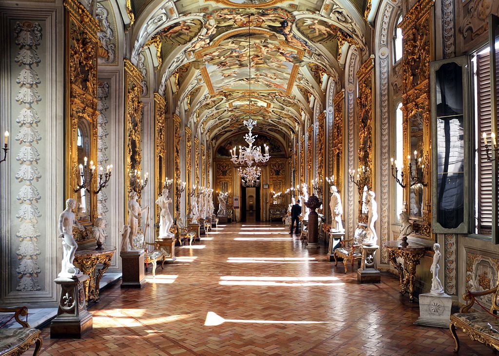 > Intérieur du Palazzo Doria Pamphilj à Rome – Photo de Sailko