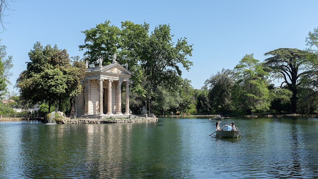 Lac du Parc de la Villa Borghese - Photo de Selim Huard 