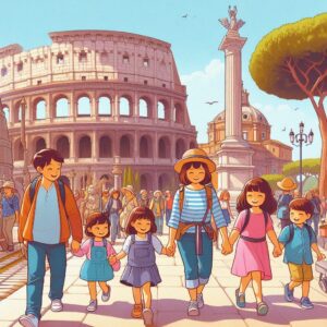 Attractions à Rome avec les enfants en âge primaire (de 5 à 11 ans)