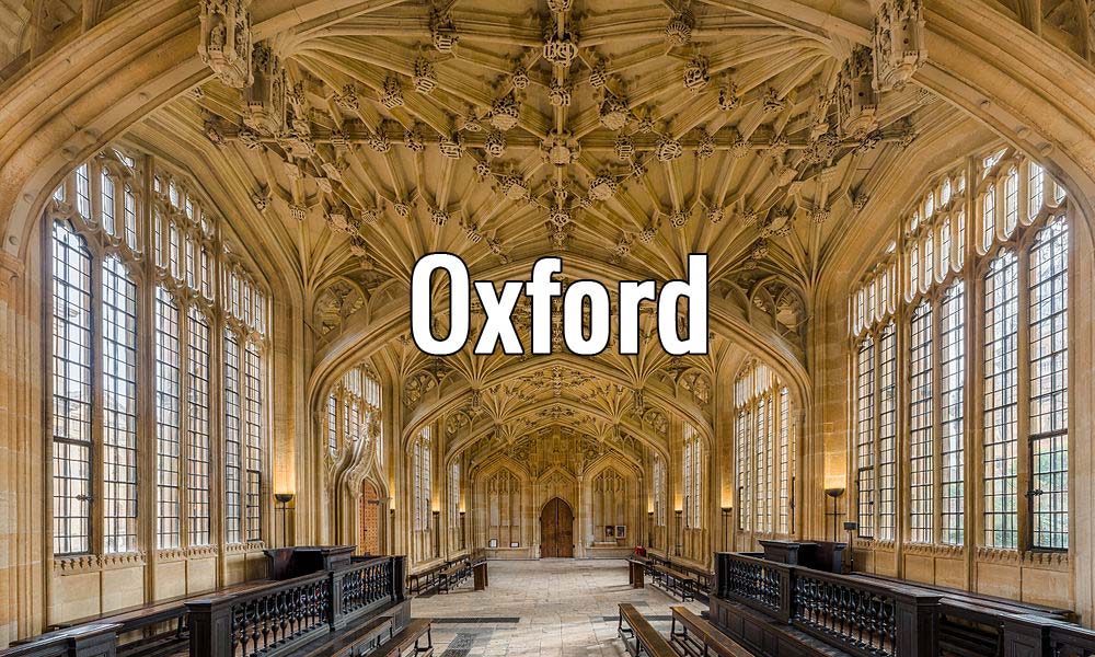 Visiter Oxford en Angleterre.