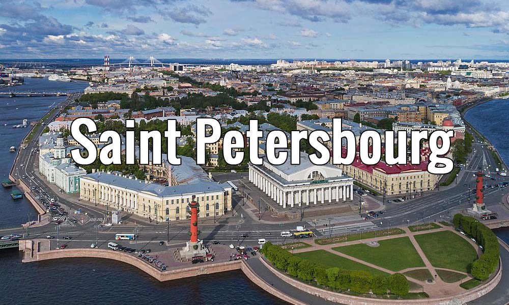 Visiter Saint Petersbourg en Russie.